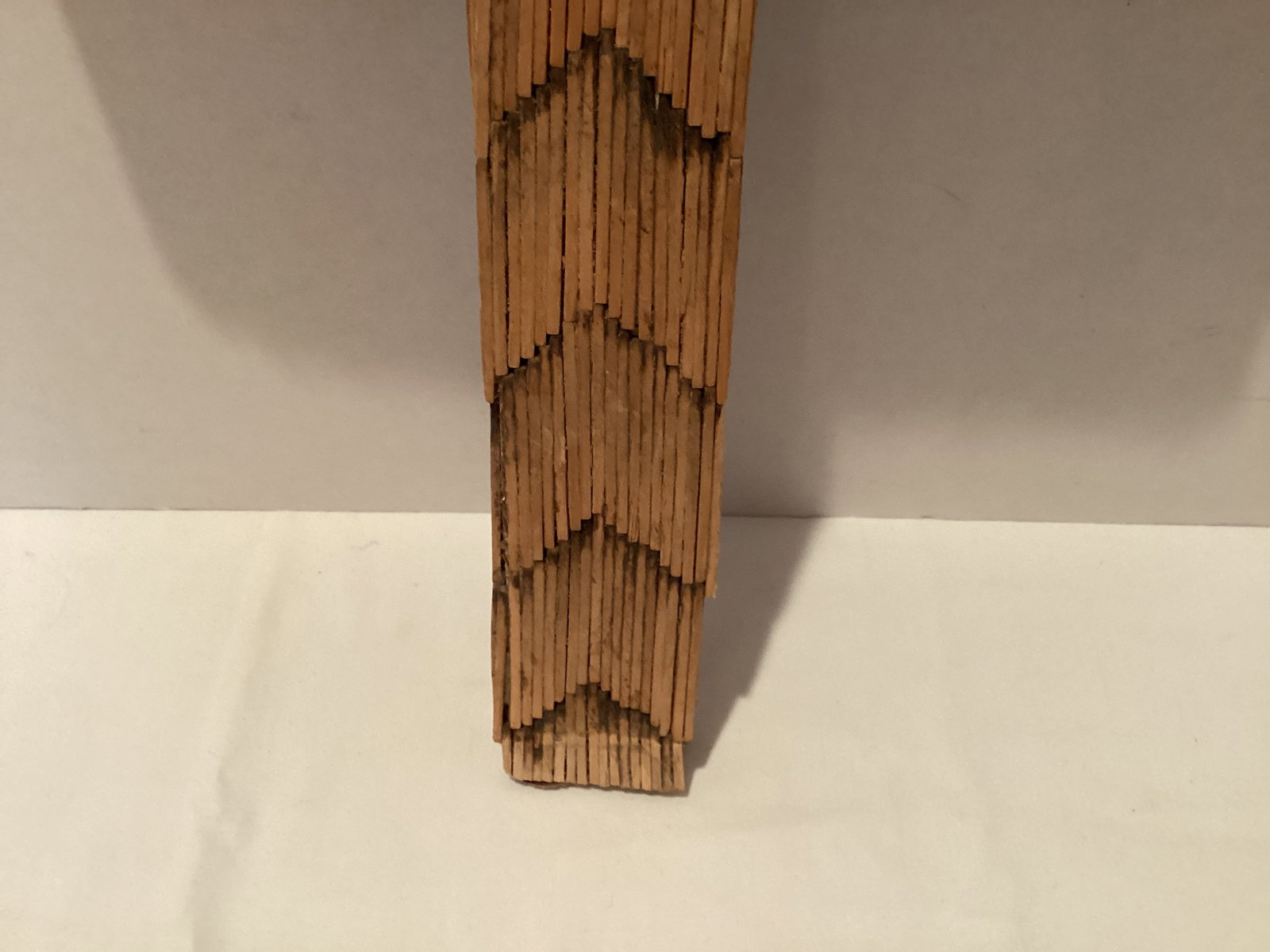 Folk Art Matchbox and Matchstick Cross - 4