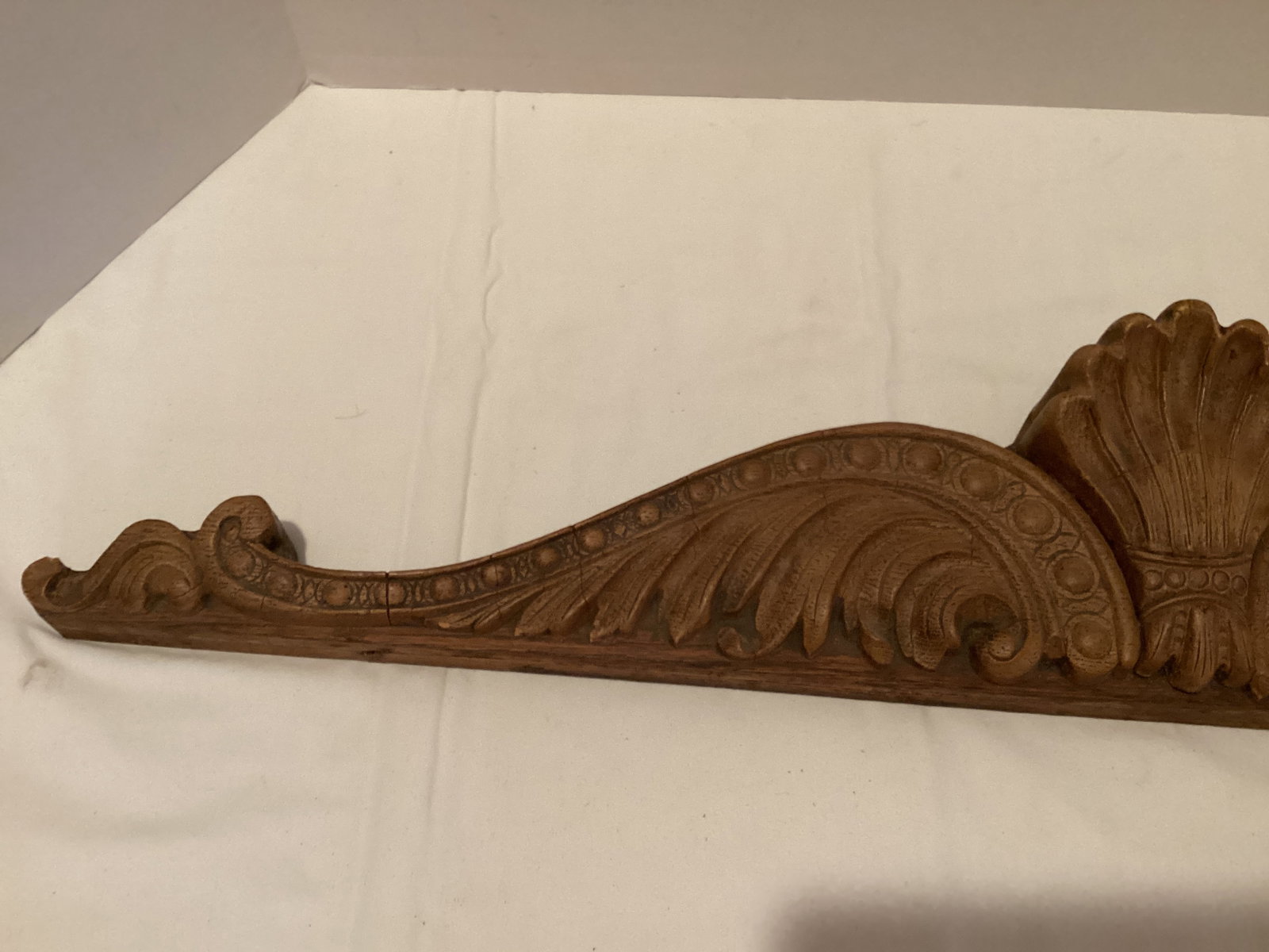 Carved Wood Pediment - 3