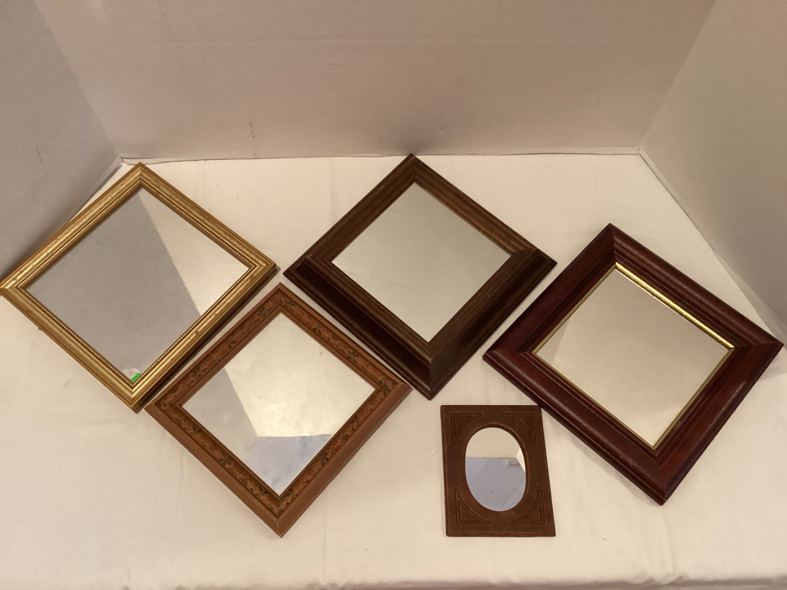 Small Framed Mirrors: .