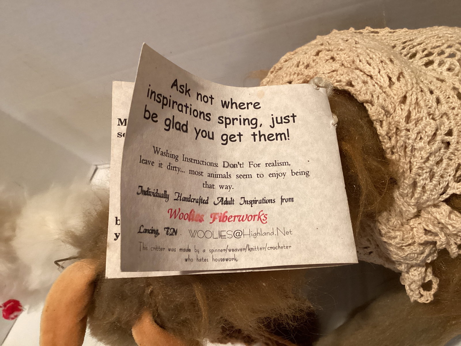 Llama Doll, Figure, and Bookmarks - 11