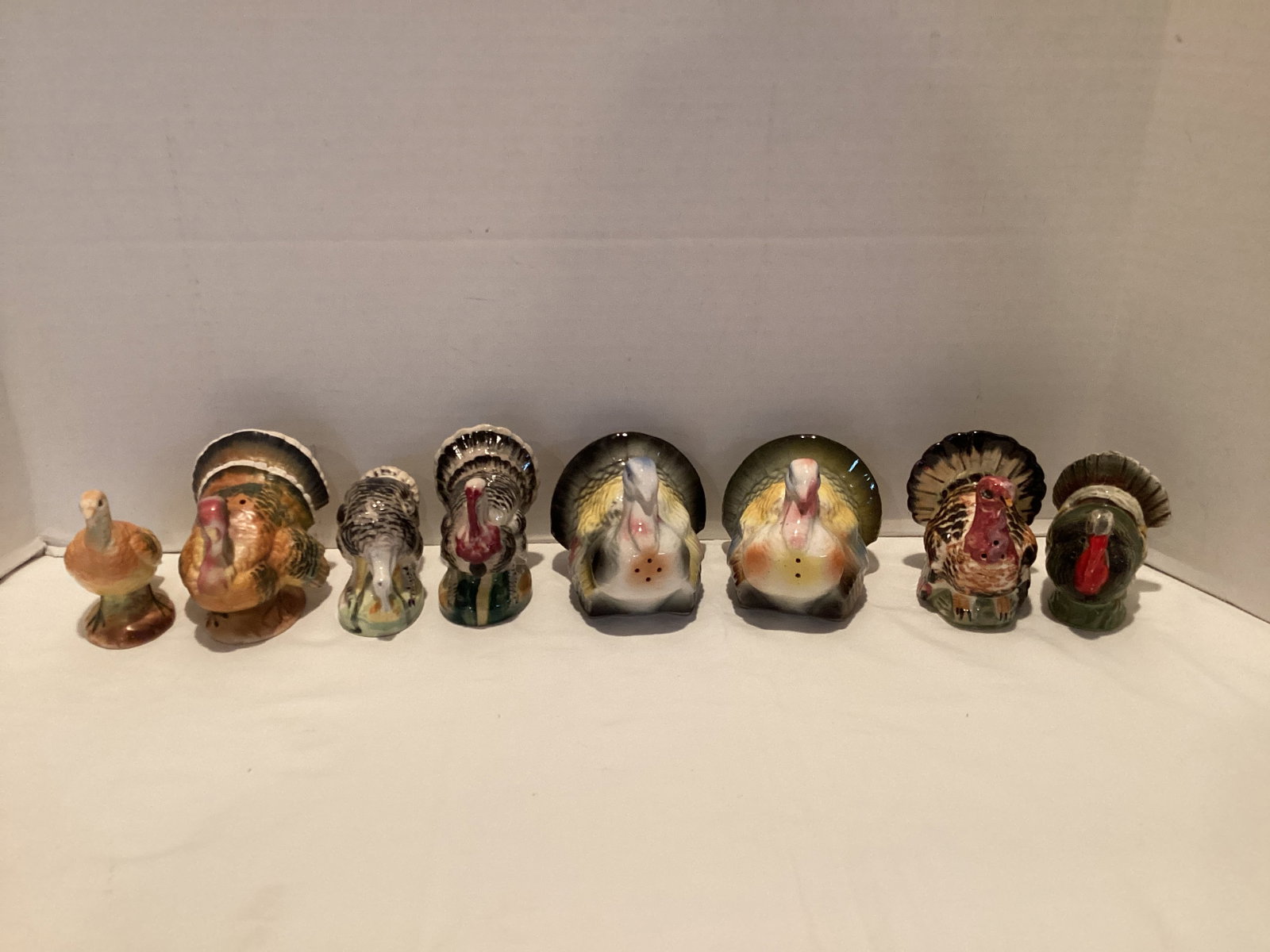 Thanksgiving Turkey Salt and Pepper Shakers: .