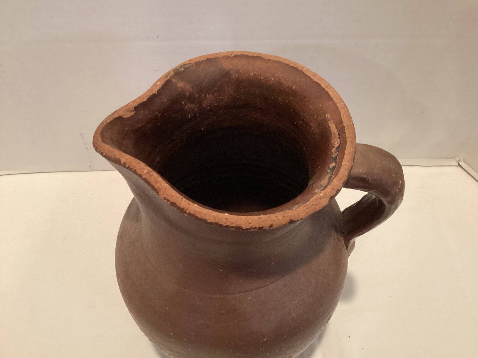 Antique Stoneware Pitcher - 2
