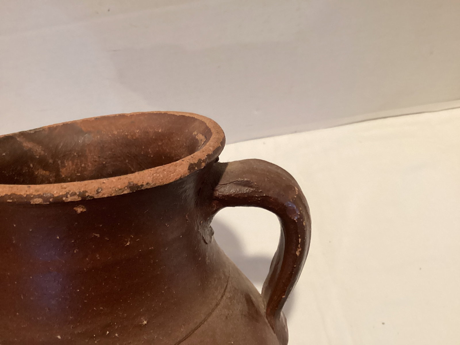 Antique Stoneware Pitcher - 6