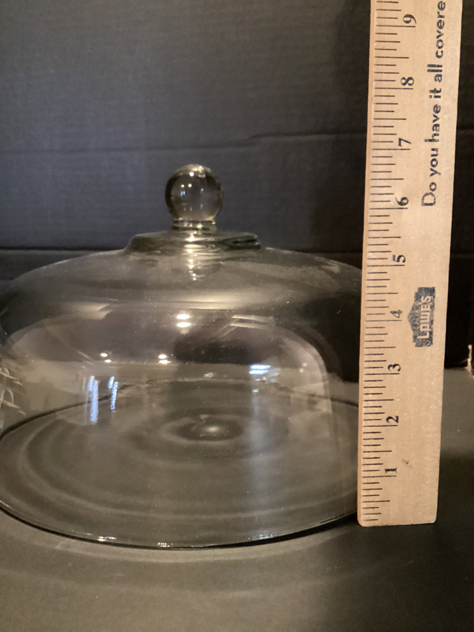 Pedestal Cake Plate with Dome - 7