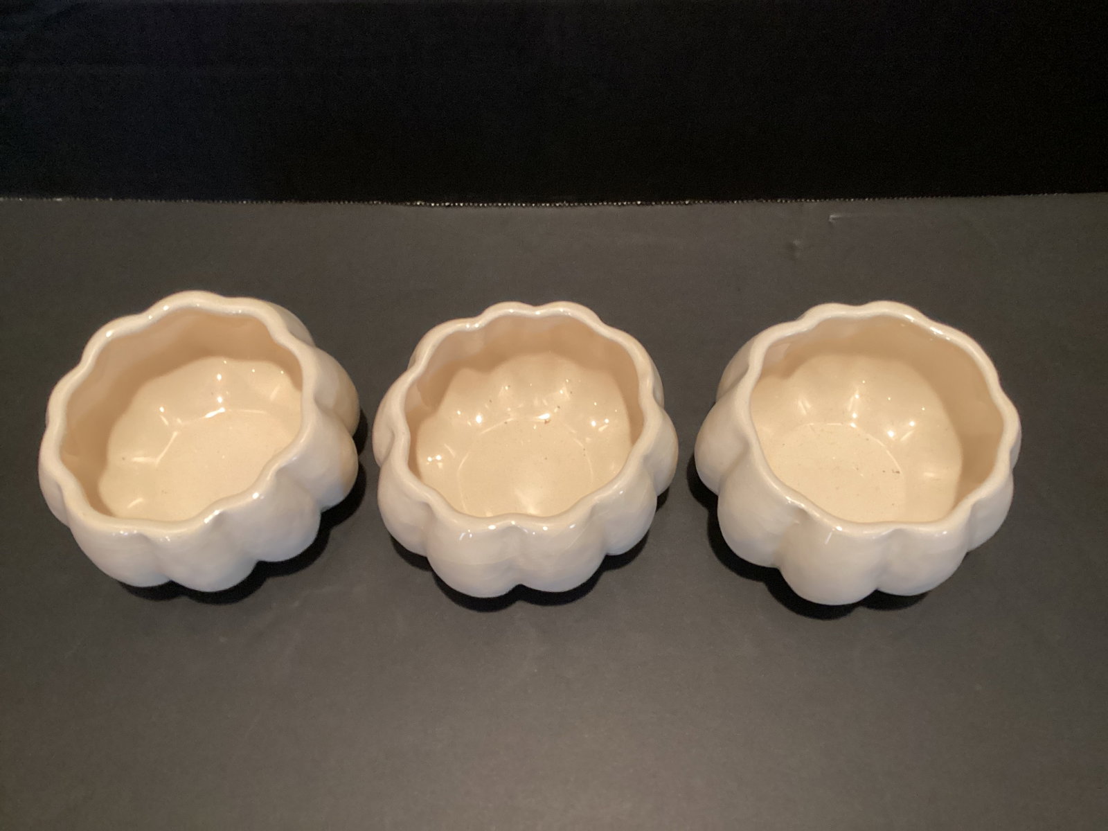 Three Pottery Barn Pumpkin Dishes - 2