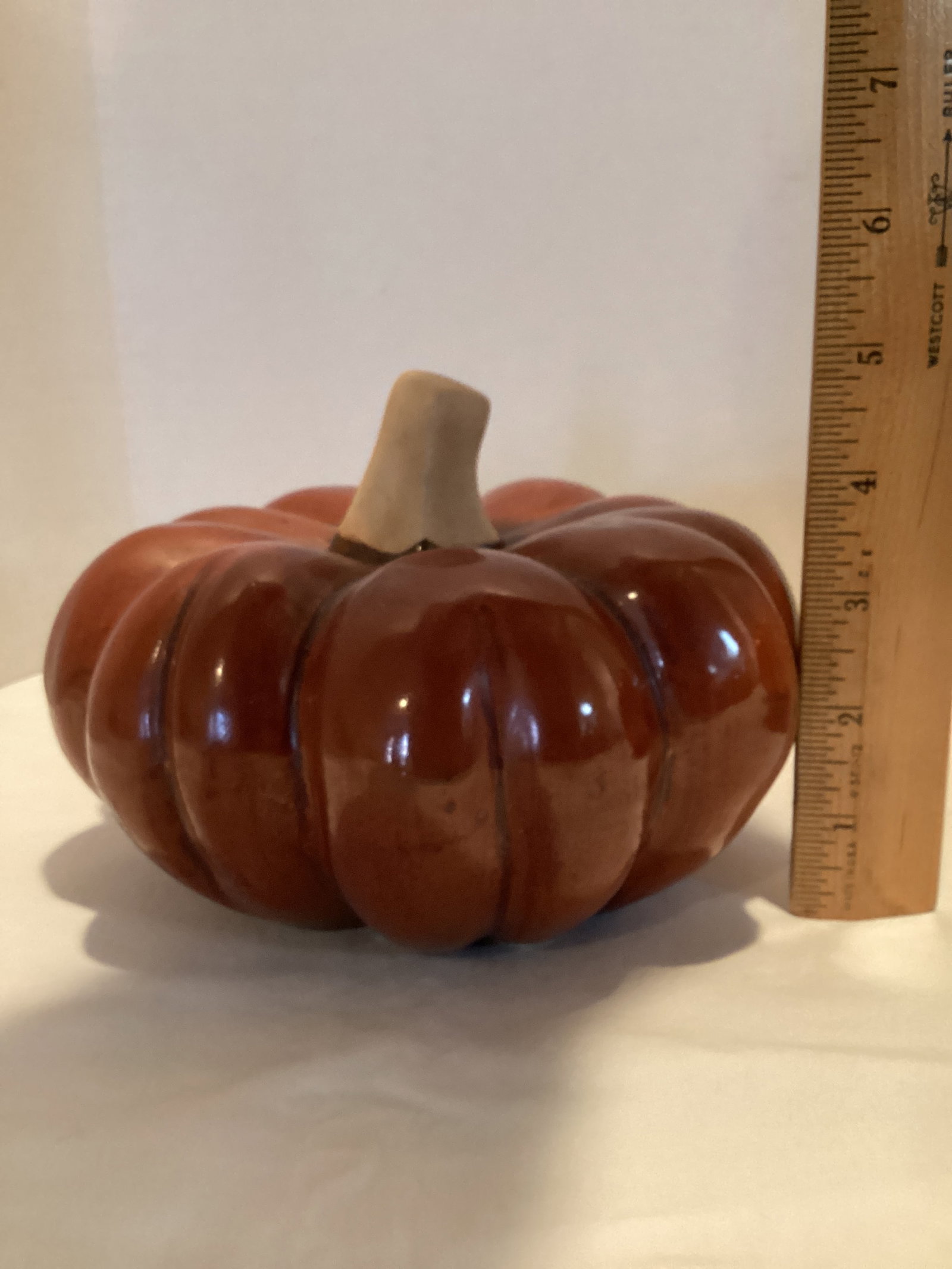Ceramic and Art Glass Pumpkins - 3