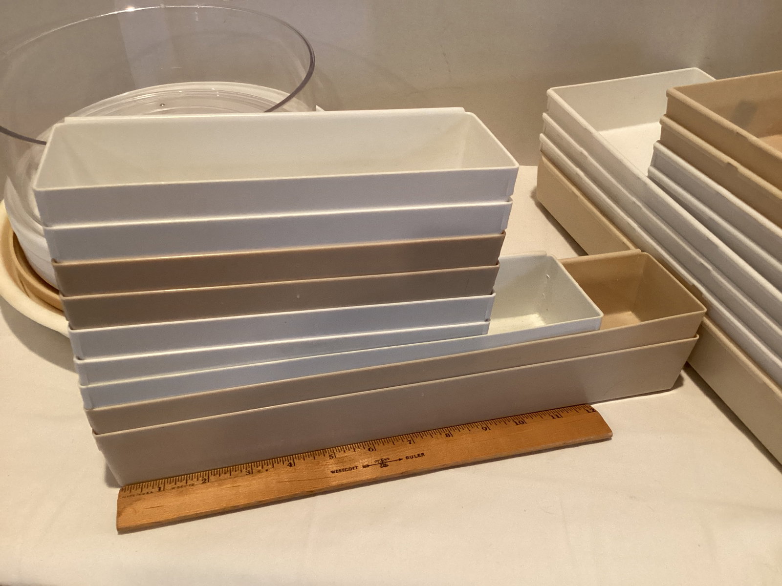 Lazy Susans and Plastic Drawer Storage Bins - 6