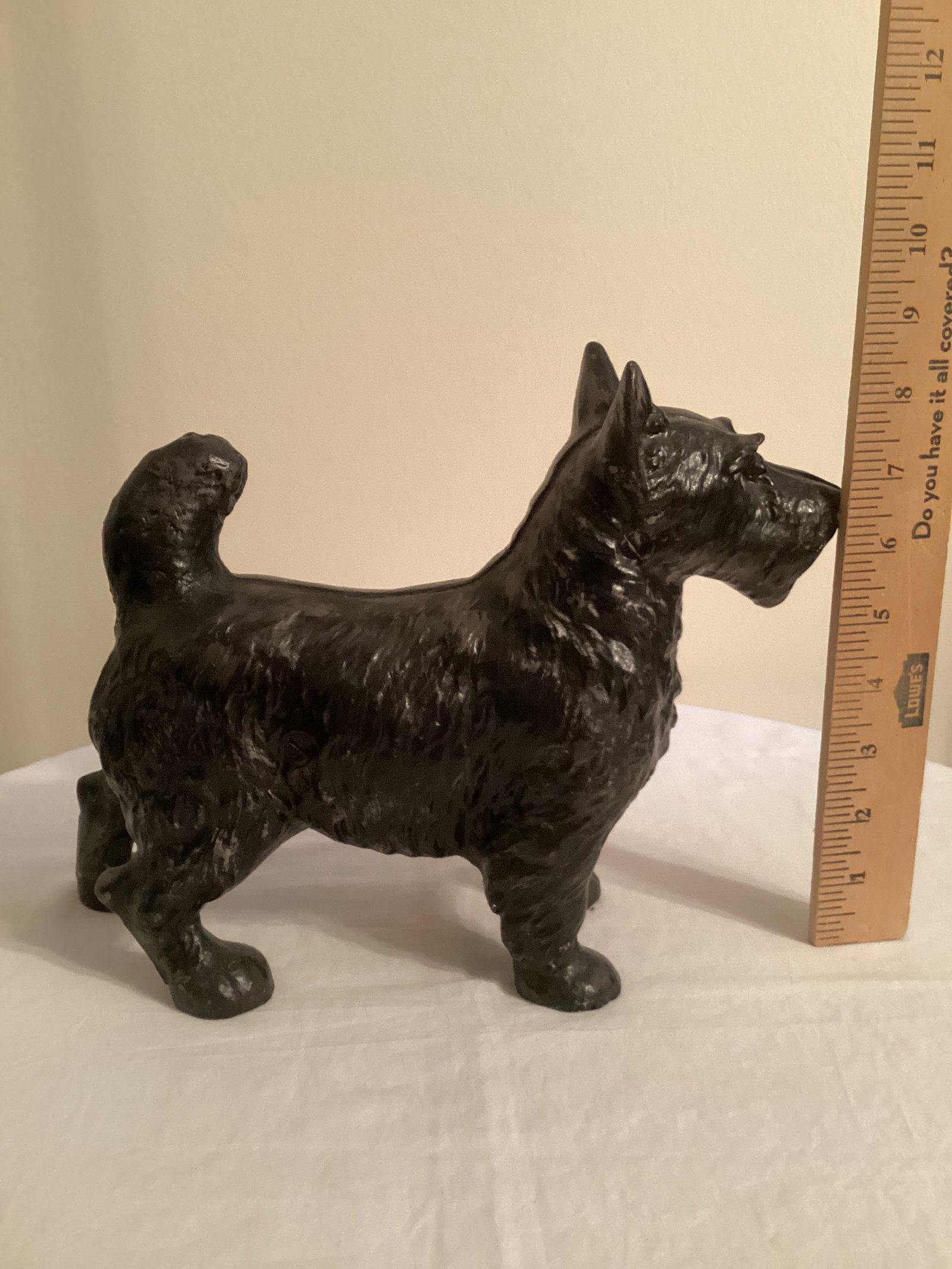 Cast Iron Scottish Terrier Dog - 3