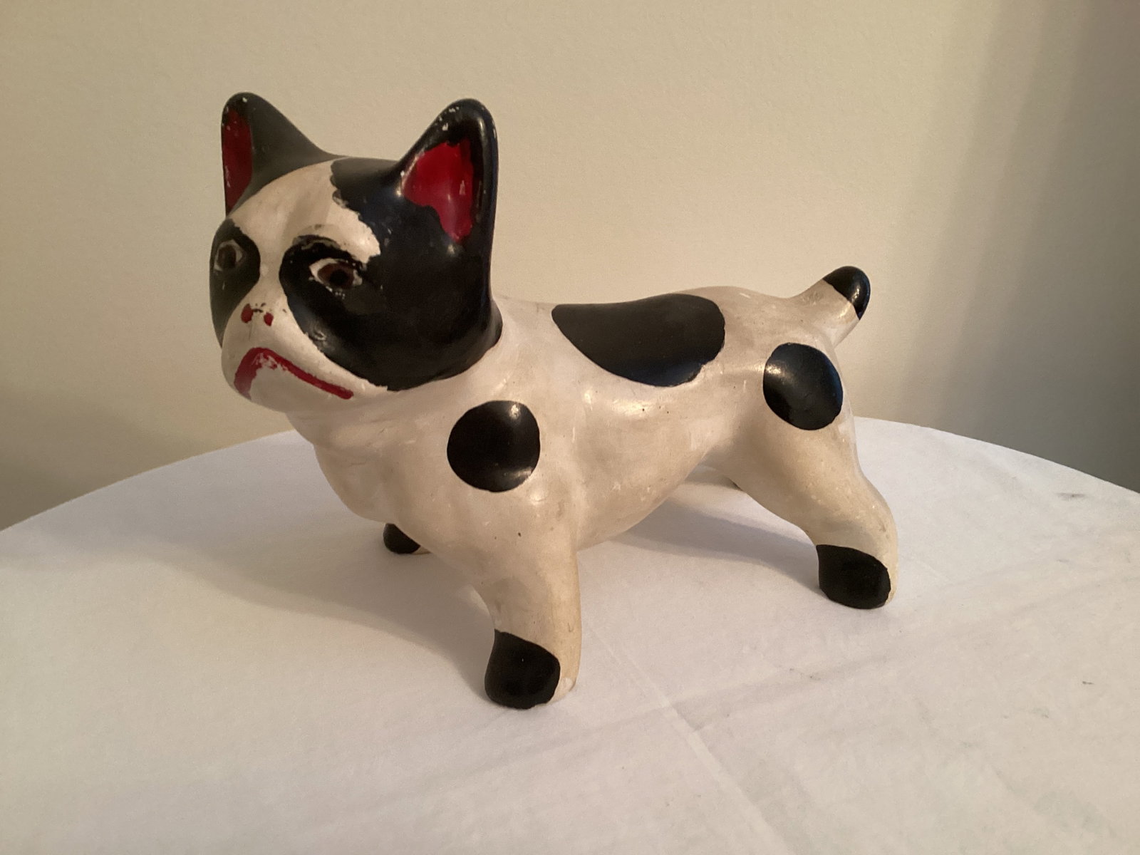 Chalkware Boston Terrier Figure (1 of 6)