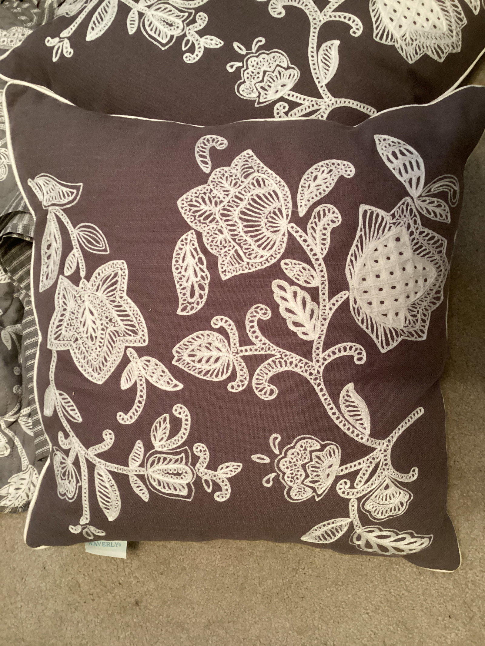 Two Waverly Twin Size Quilt Bedding Sets - 2