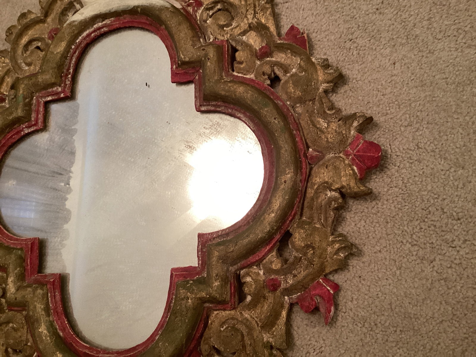 Antique Wall Mirror - 5