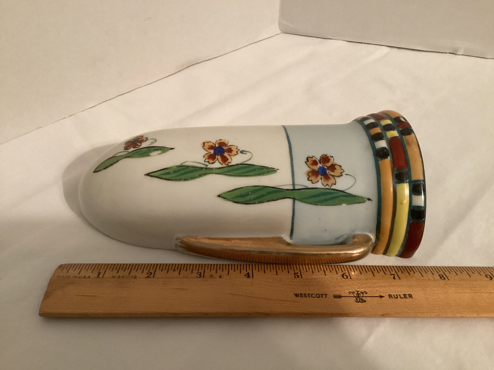 Gold Castle Wall Pocket Vase - 2