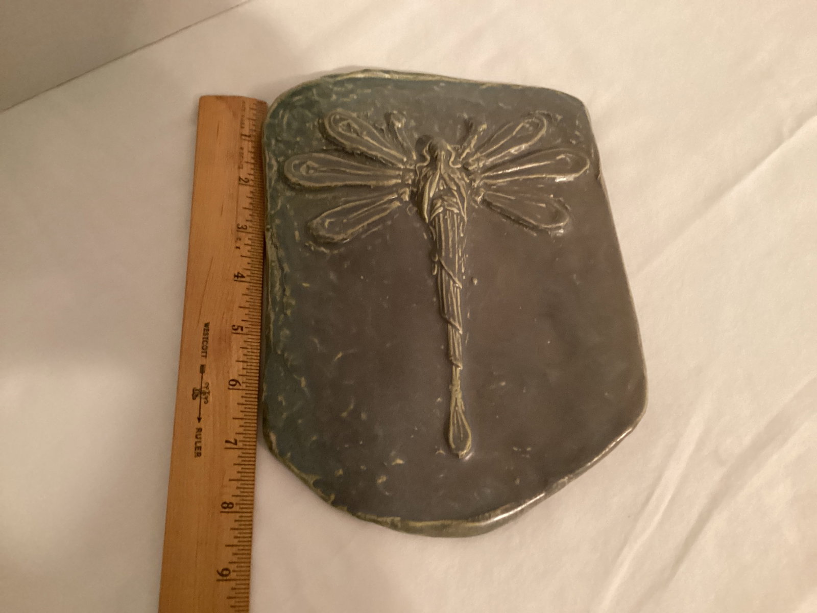 Red Stone Studio Pottery Dragonfly - 4