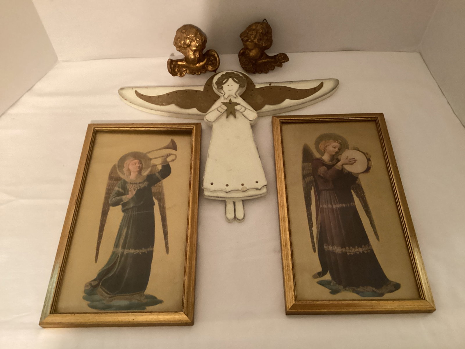 Angel Prints, Figure, and Wall Hangings: .