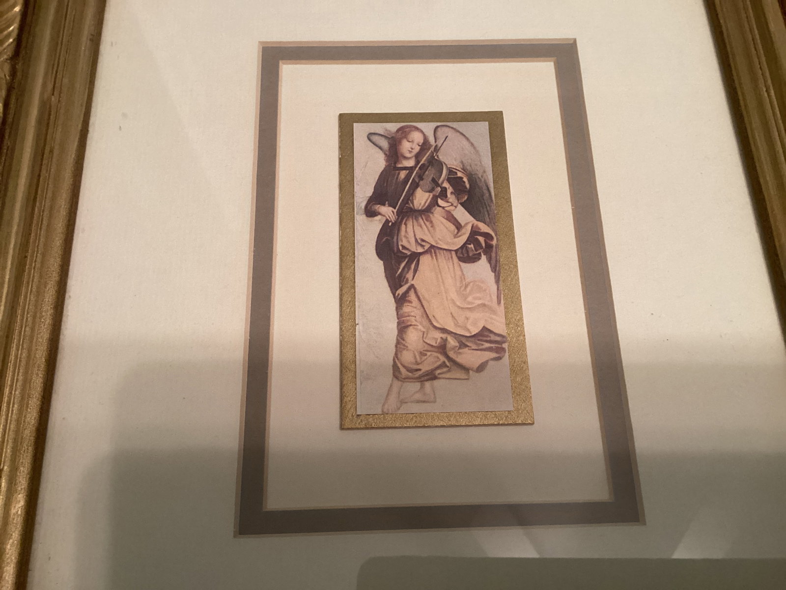Pair of Framed Angel Prints - 5