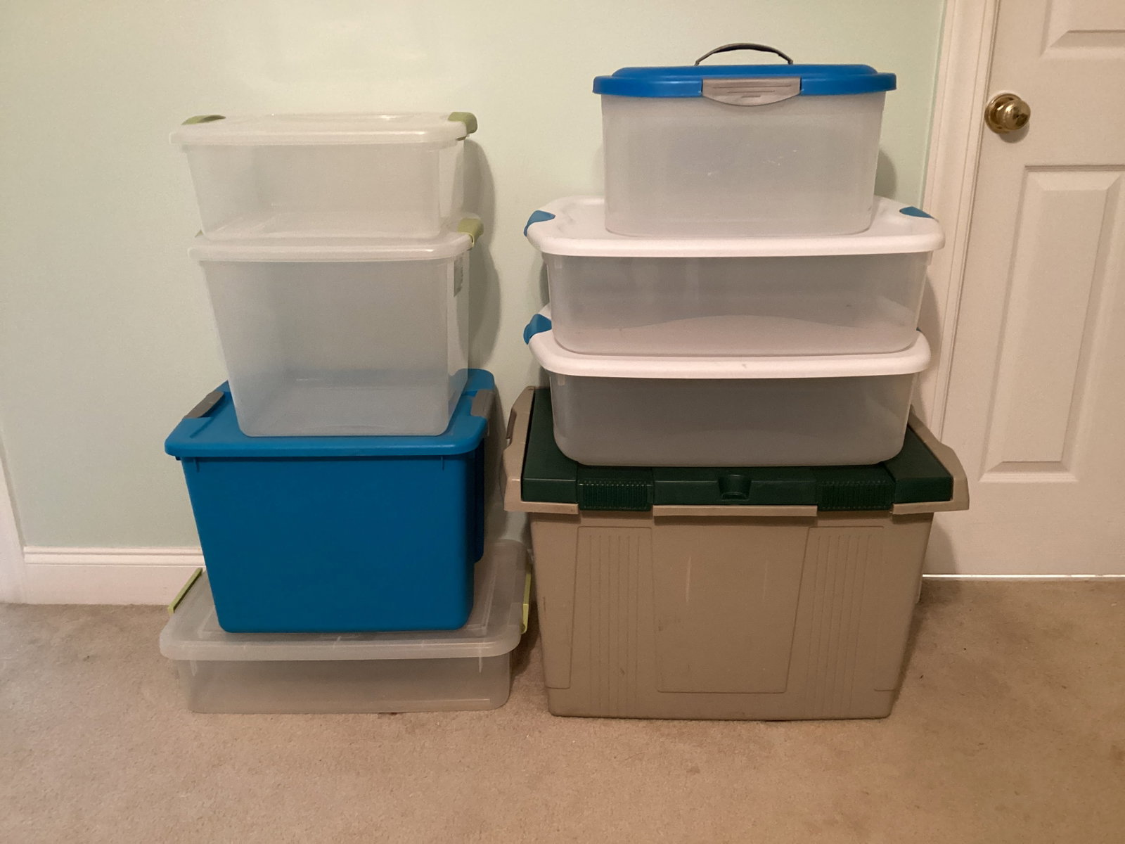 Totes and Storage Containers: shipping unavailable for this lot