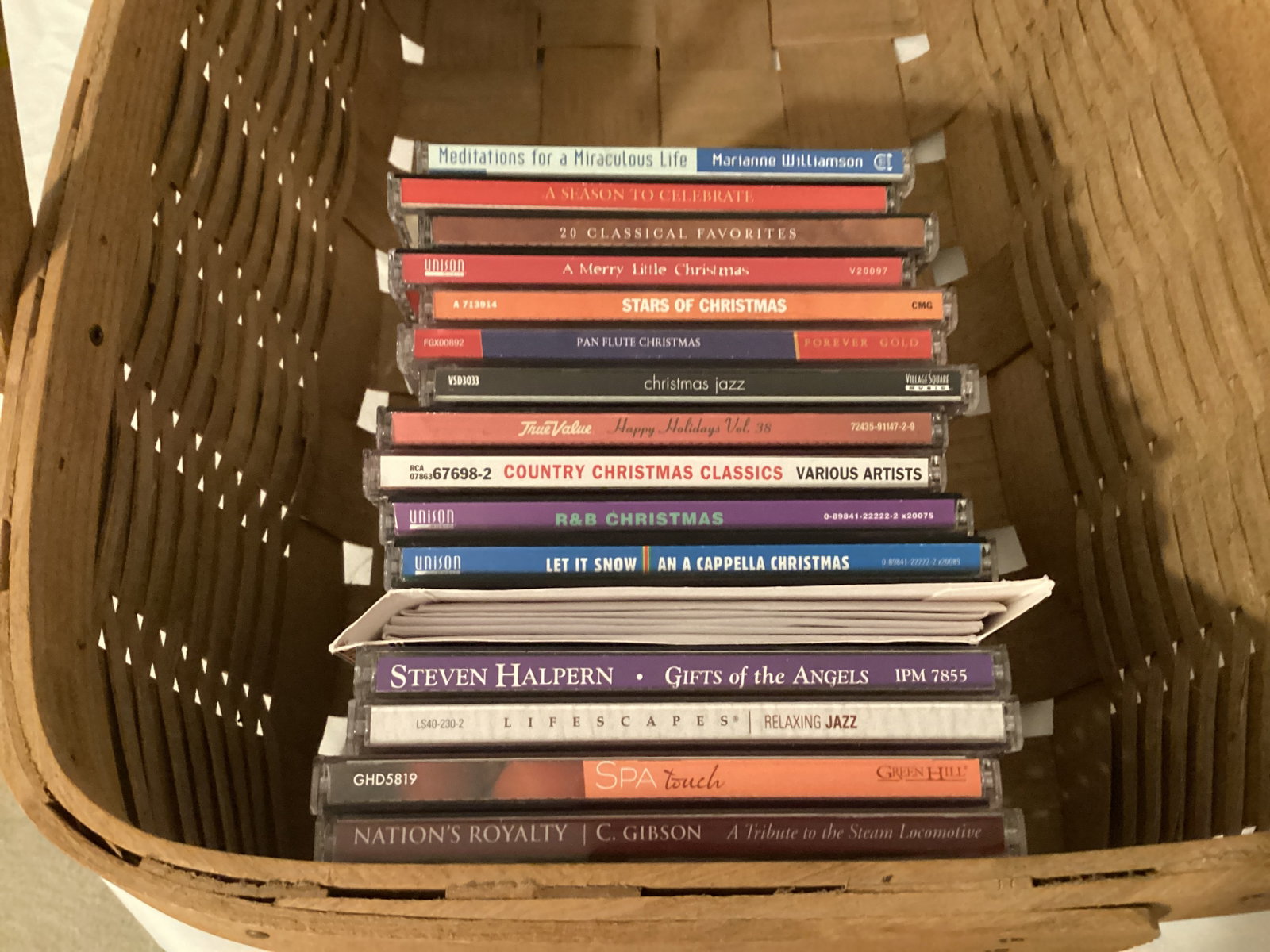 CD's in Basket - 4