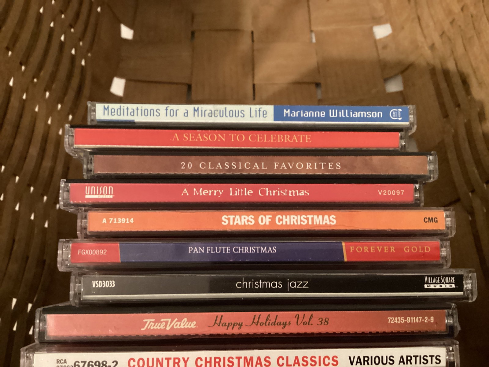 CD's in Basket - 5