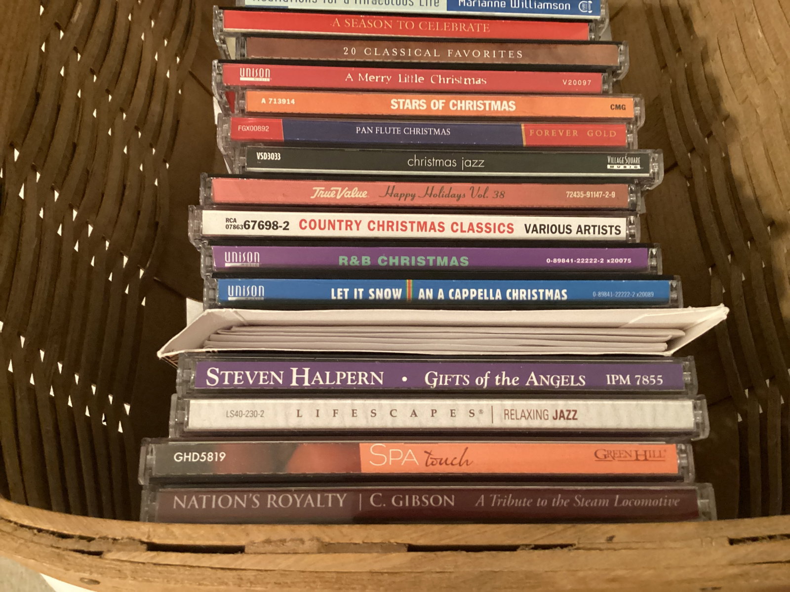 CD's in Basket - 6
