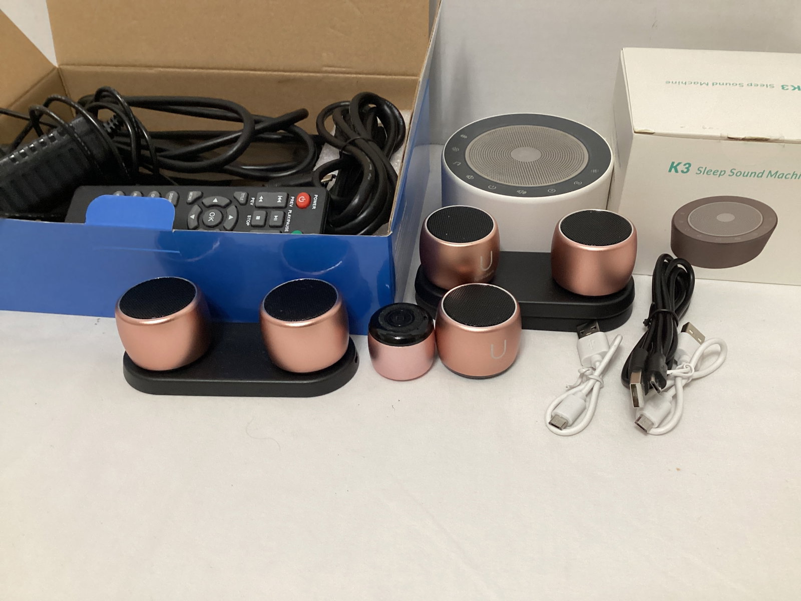 DVD Player, Bluetooth Speakers, Noise Machine - 3