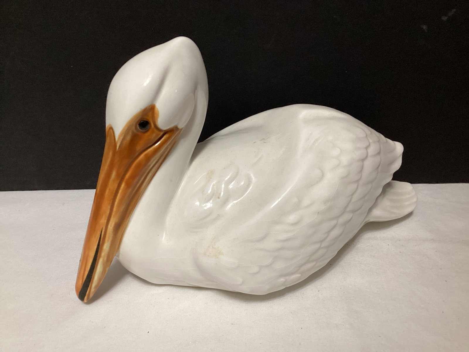 Ceramic Pelican: 8" L