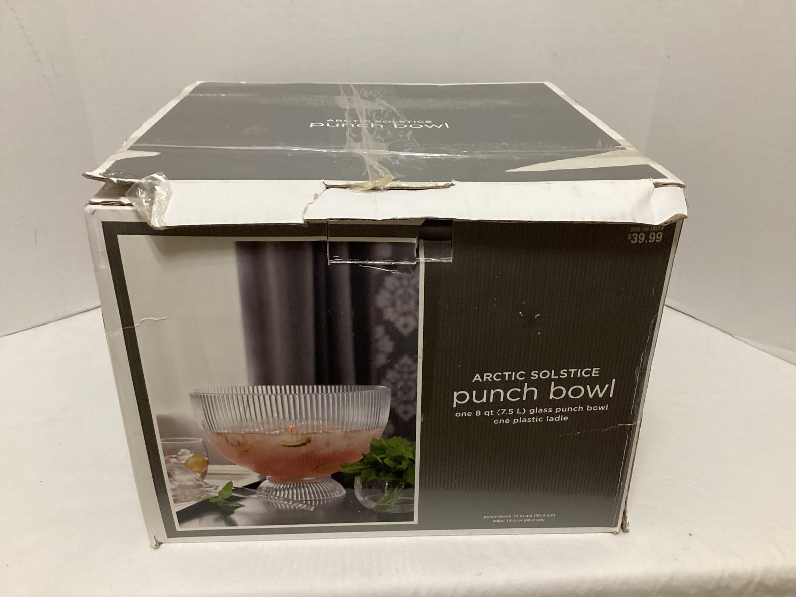 Arctic Solstice Punch Bowl: .