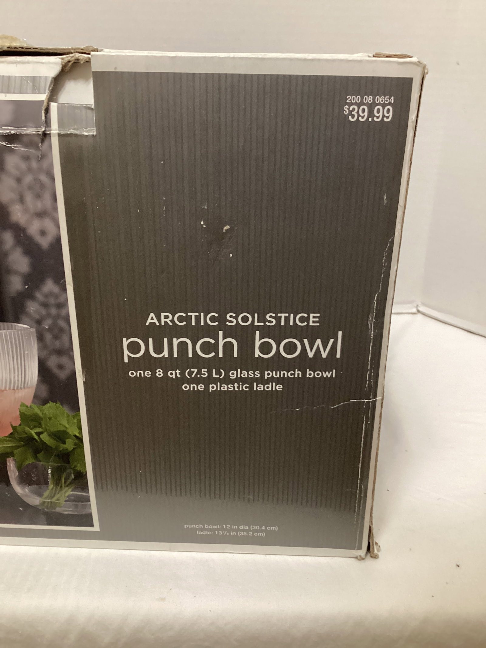 Arctic Solstice Punch Bowl - 3