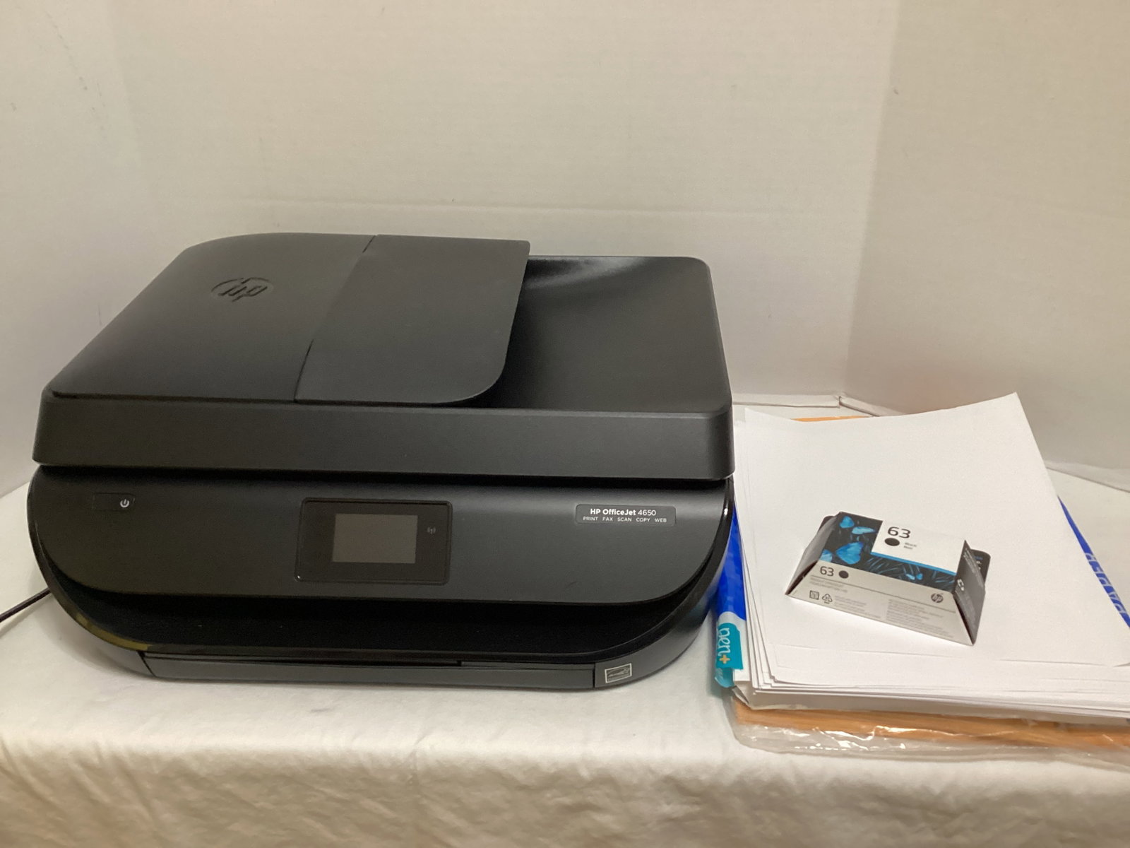 HP Office Jet 4650 Printer, Ink, and Paper (1 of 4)