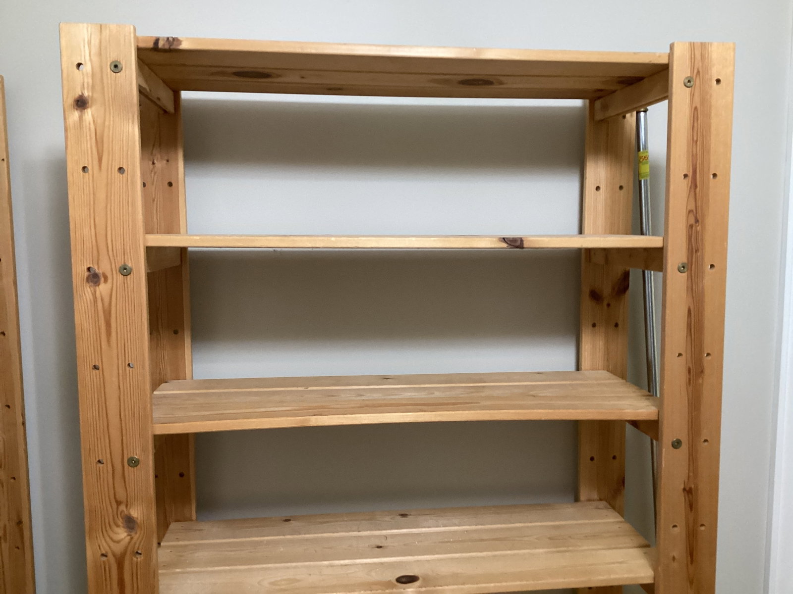 Wood Seven Shelf Unit - 2