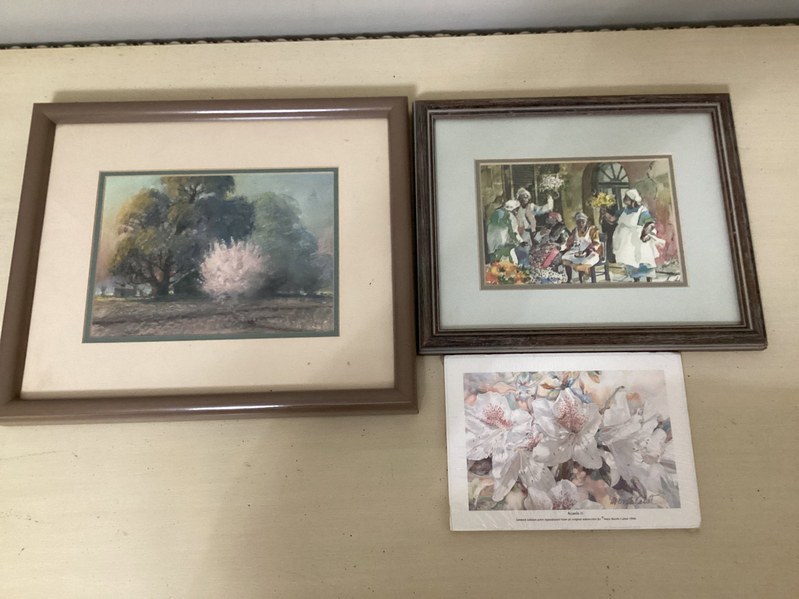 Three Signed Prints: two framed