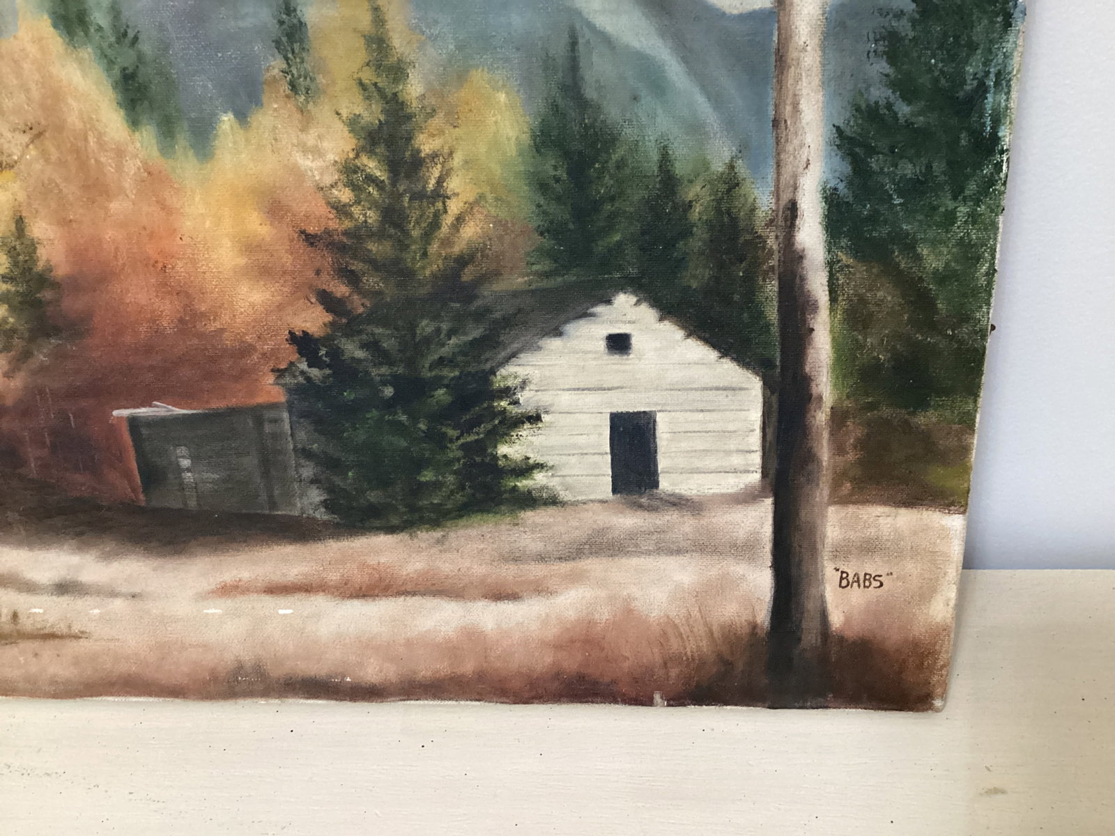 Signed Original Landscape Painting On Canvas - 3