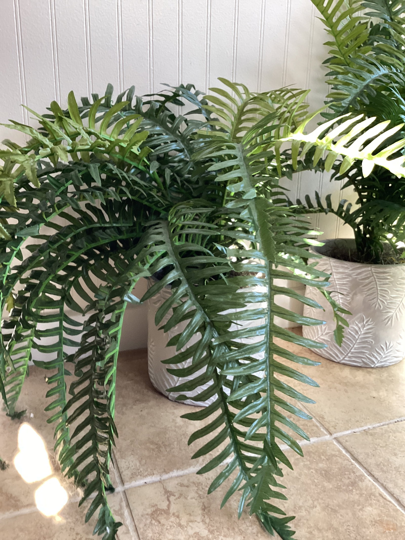 Two Faux Plants - 2