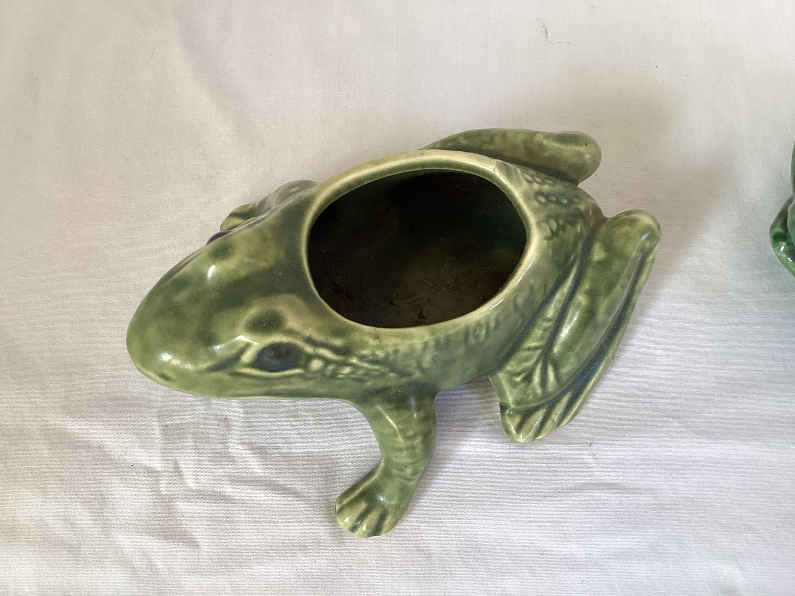 Frog Planters and Figure - 3