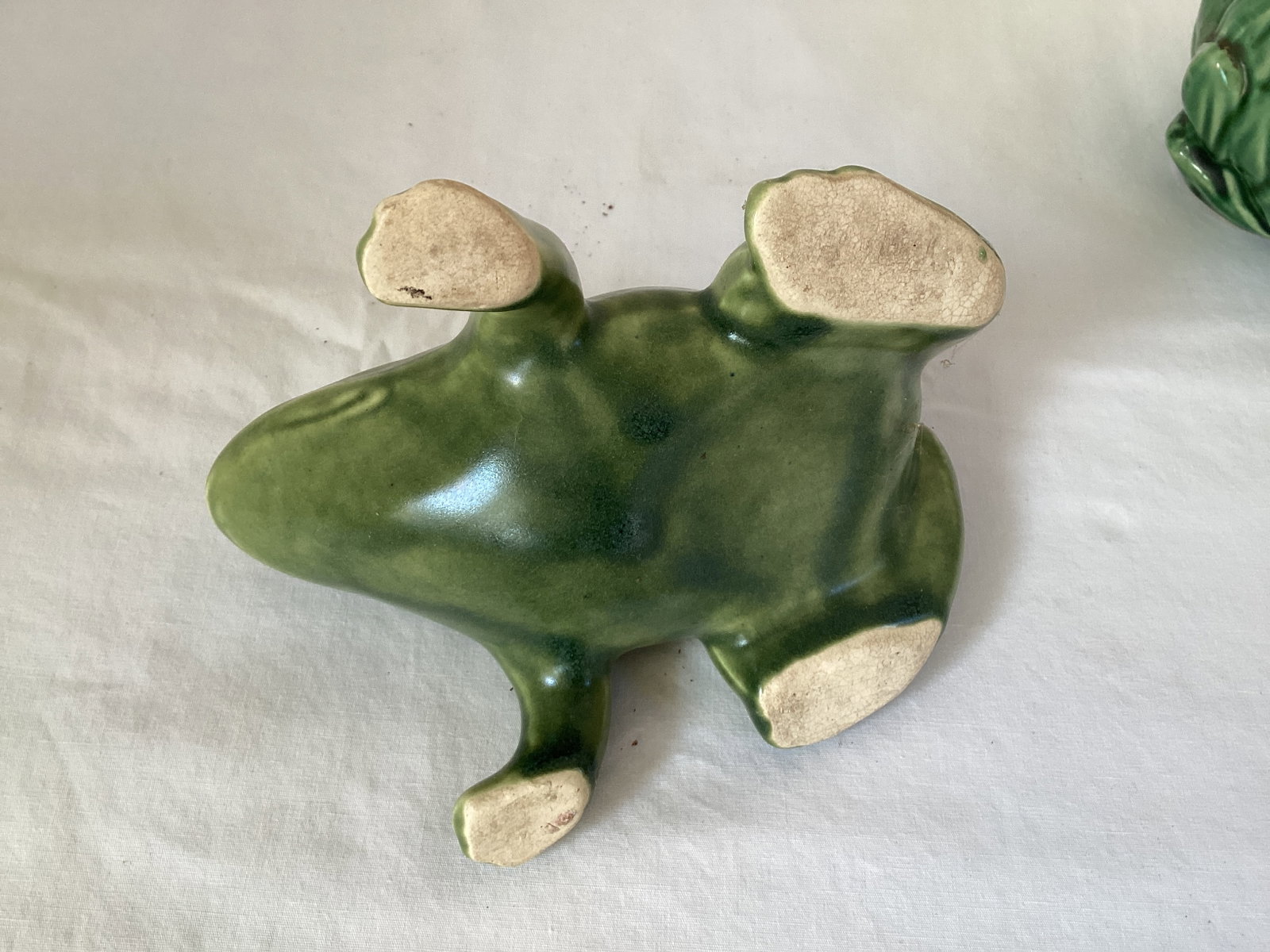 Frog Planters and Figure - 4