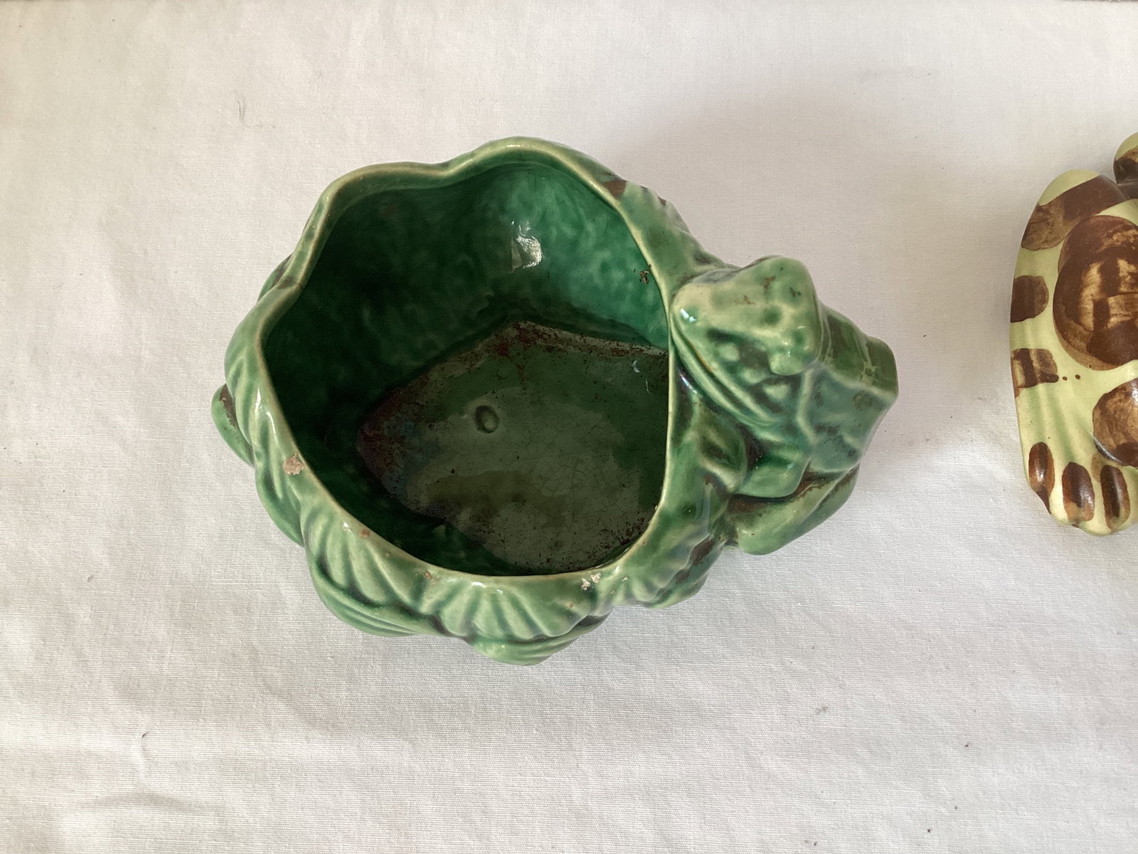 Frog Planters and Figure - 6