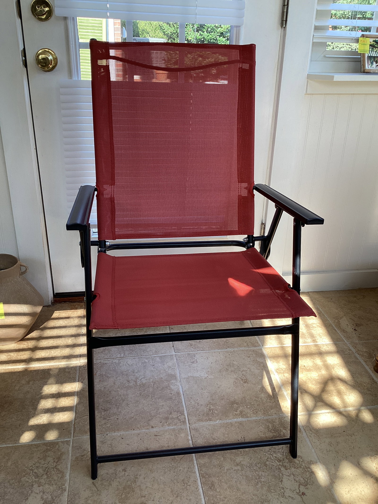 Outdoor Folding Chair: shipping unavailable for this lot
