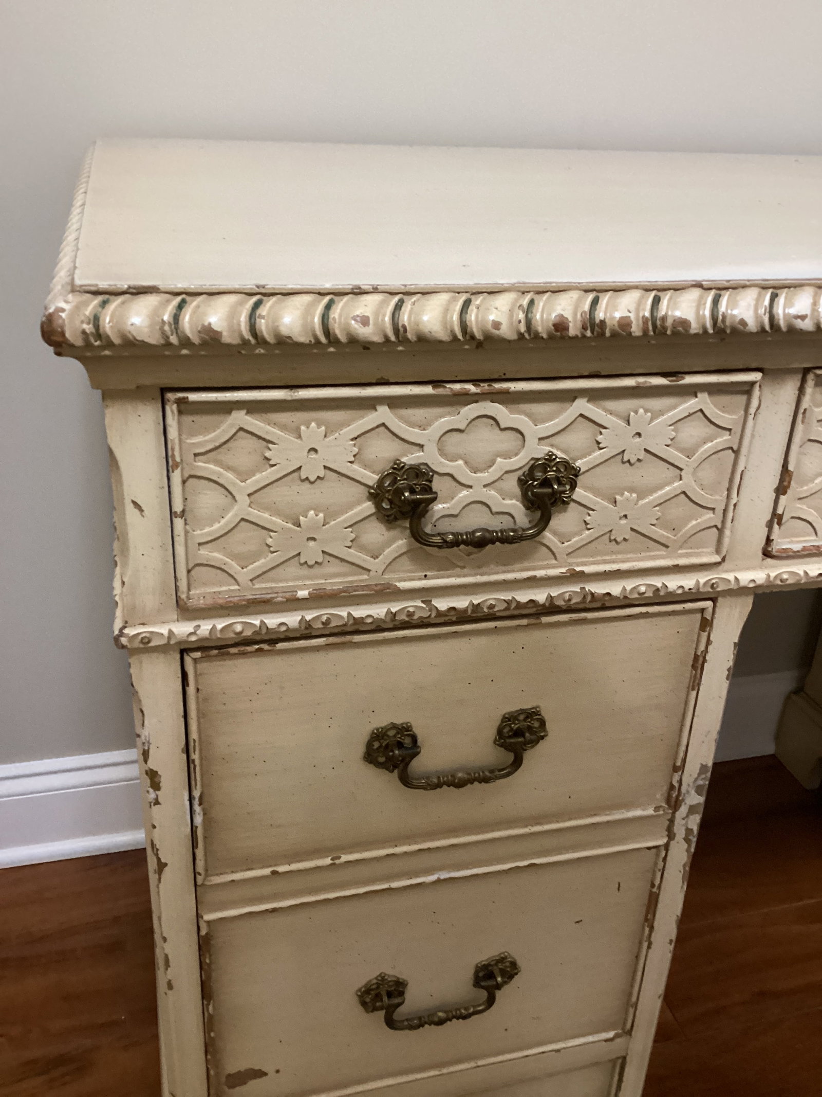 Antique Painted Desk - 3