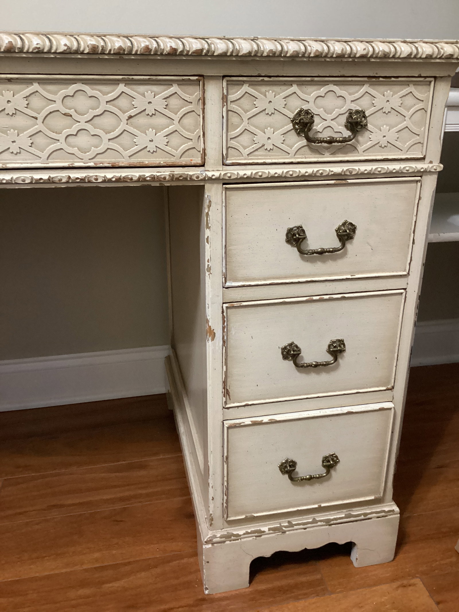 Antique Painted Desk - 7