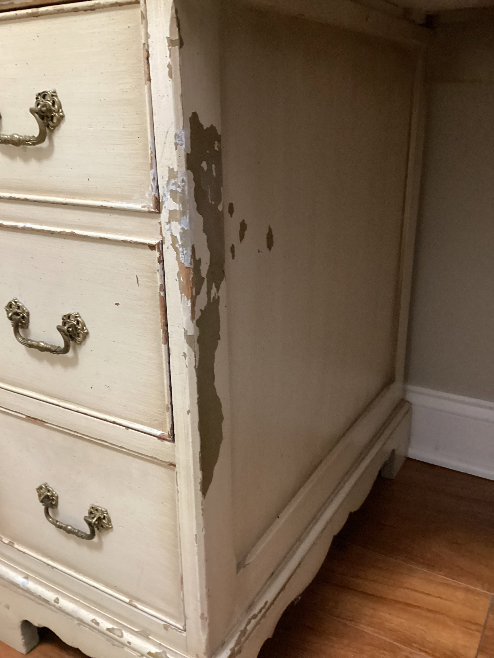 Antique Painted Desk - 8