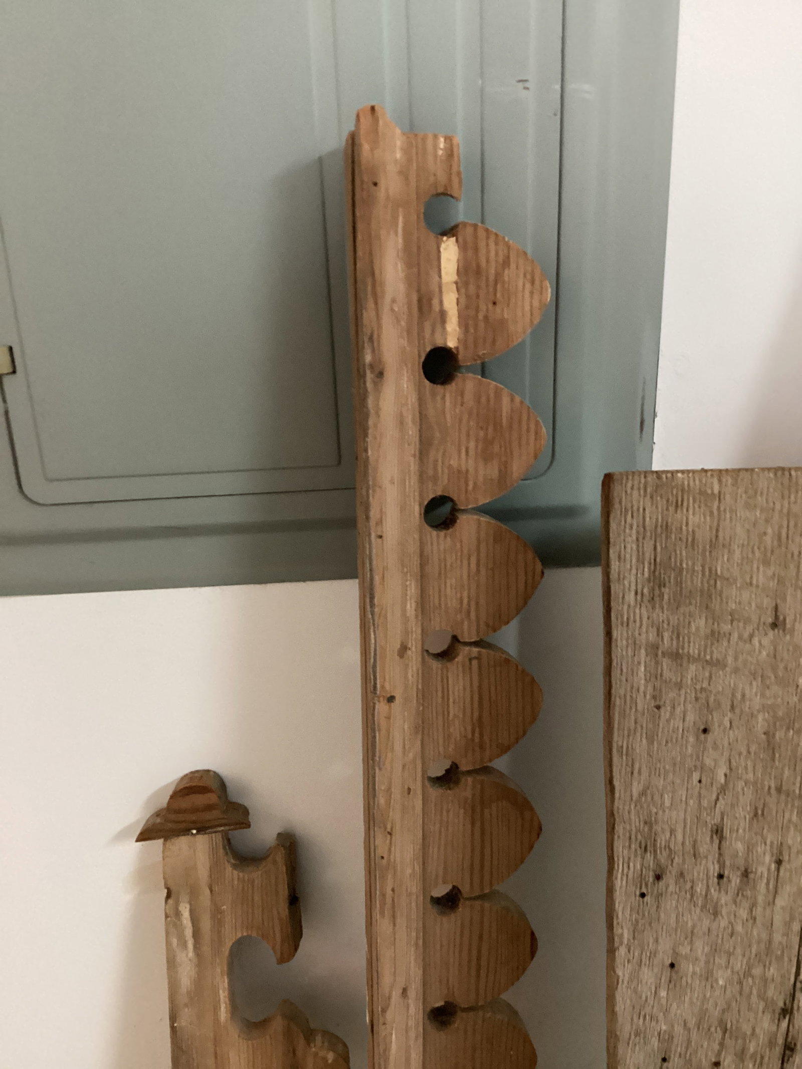 Antique Boards and Furniture Pediments - 3