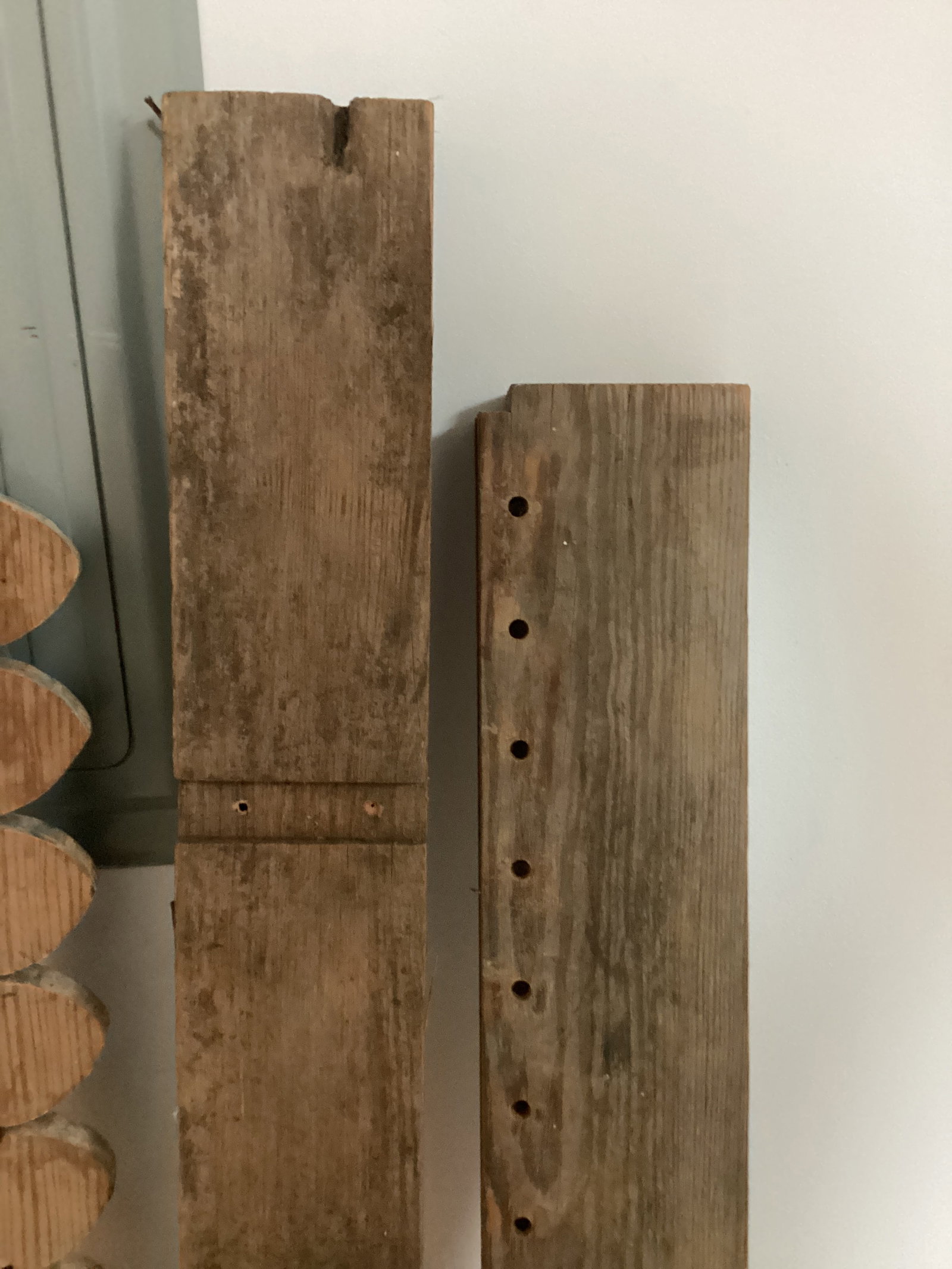 Antique Boards and Furniture Pediments - 5