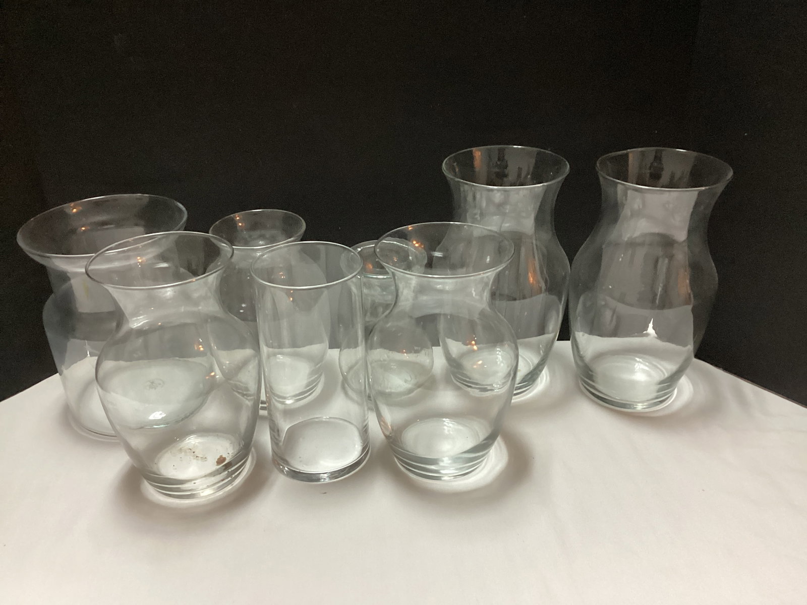 Glass Vases: .