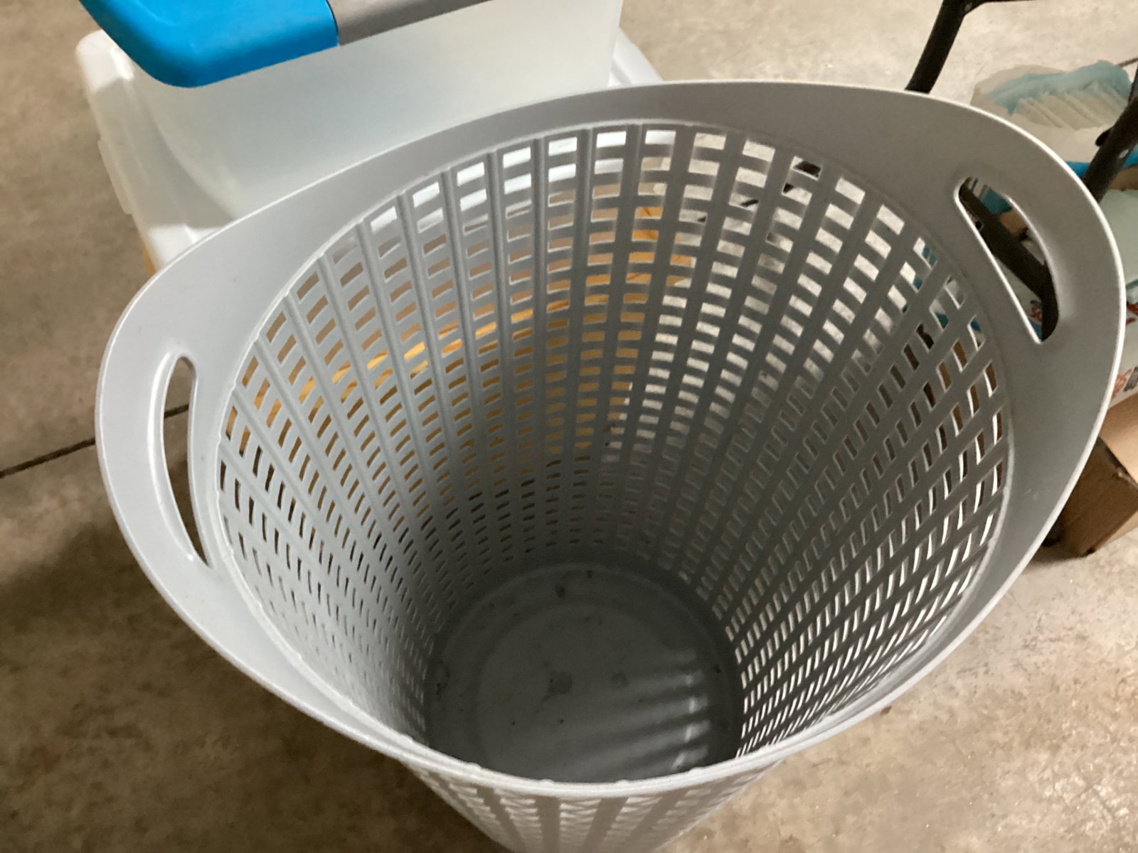 Plastic Laundry Basket and Storage Containers - 2