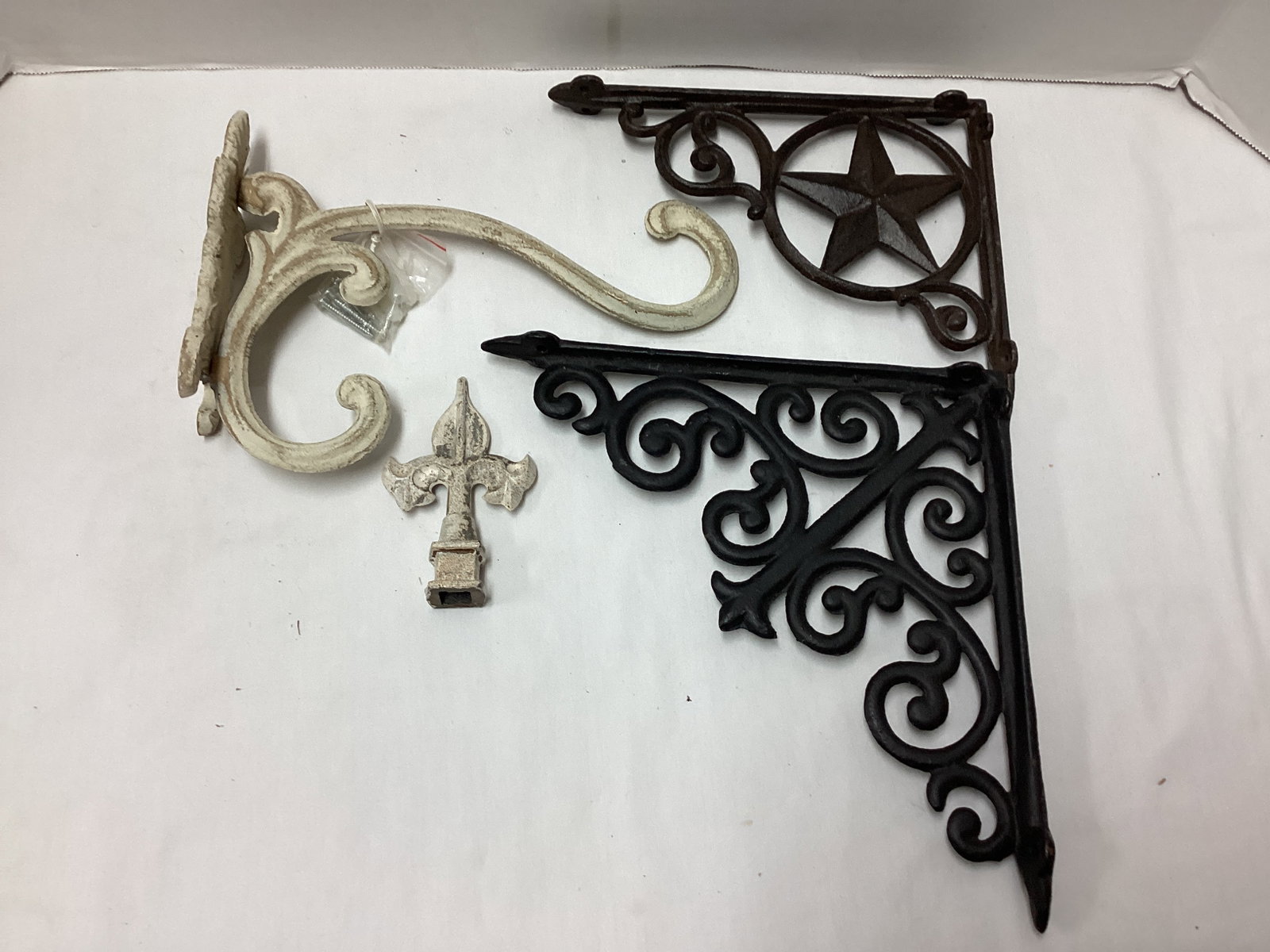 Decorative Metal Brackets: .