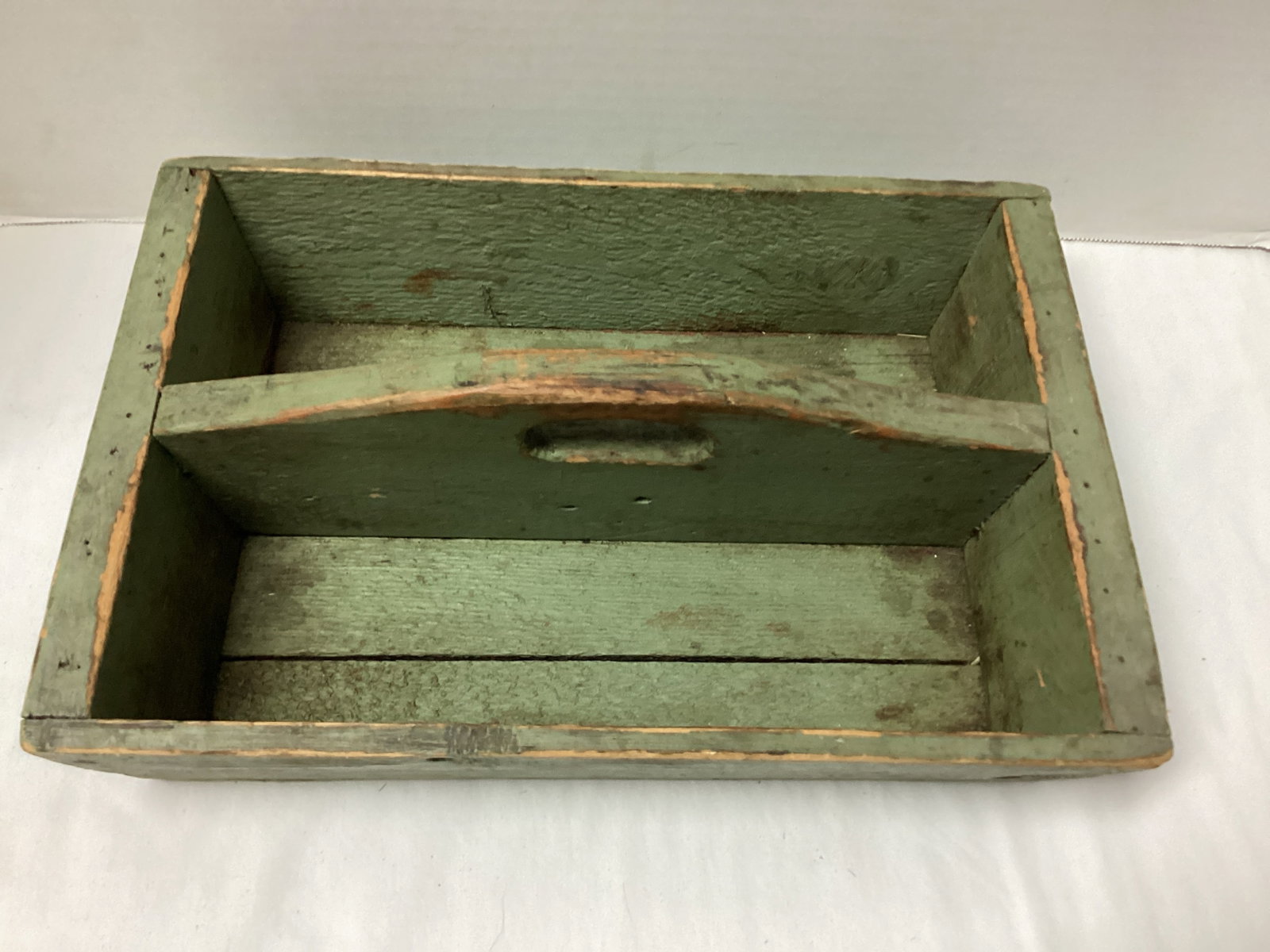 Antique Wood Caddy - 2
