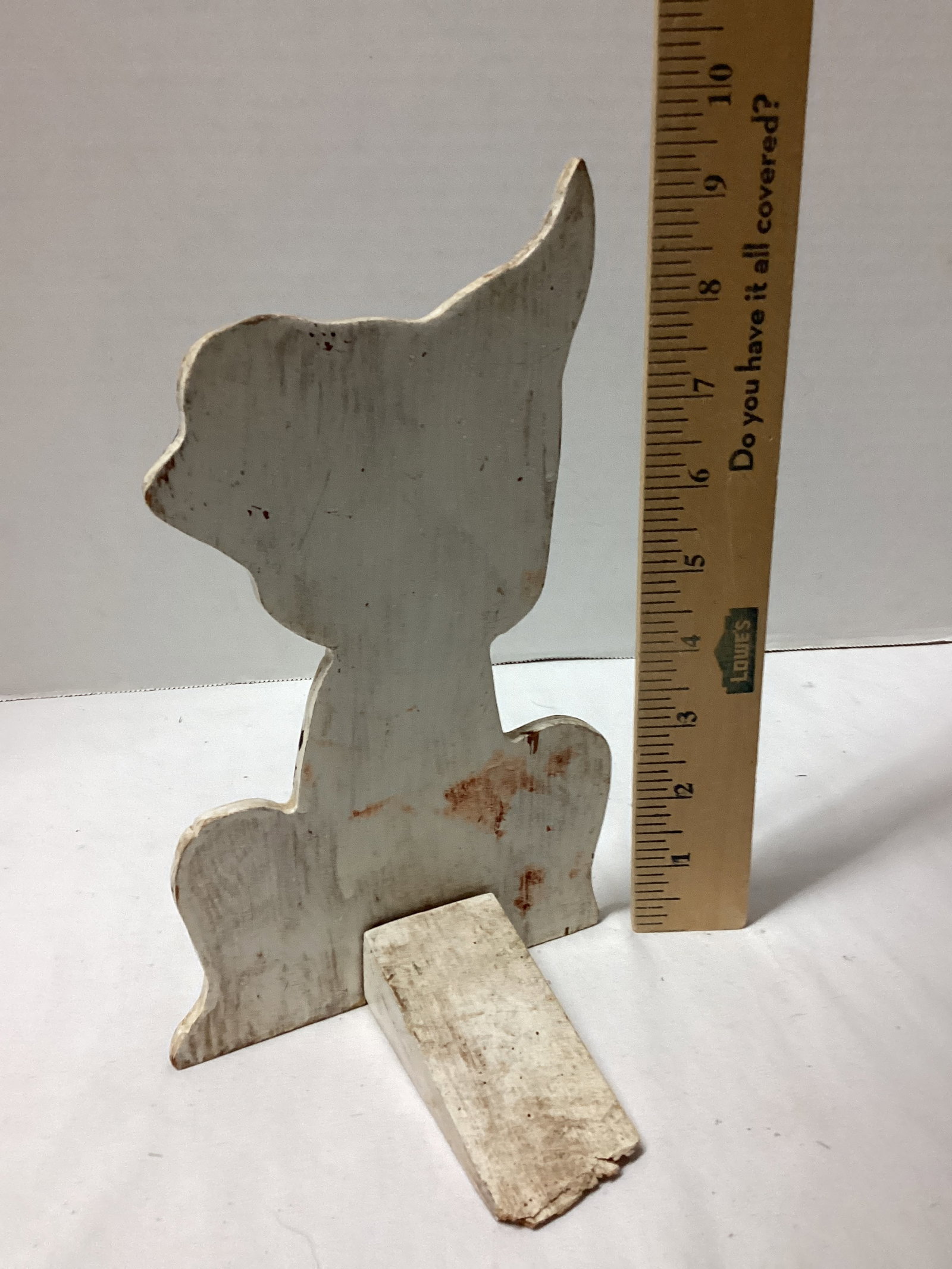 Folk Art Dog Doorstop - 2