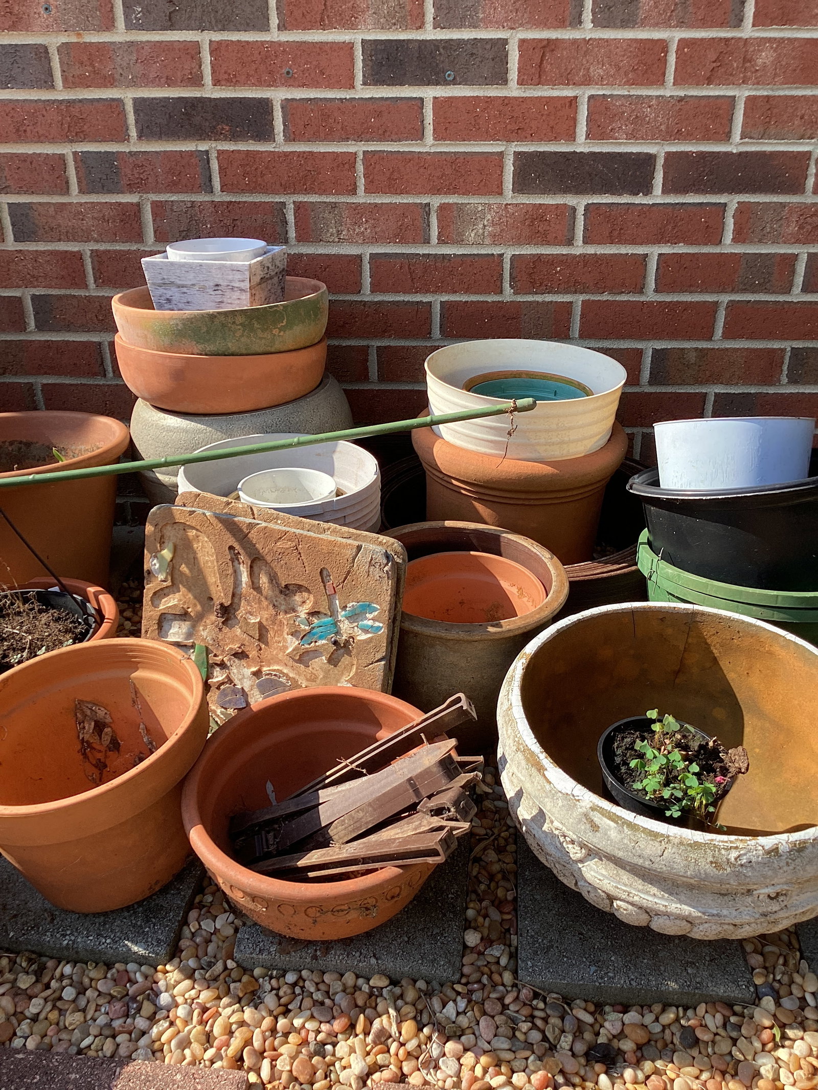 Terra Cotta and Other Pots, Edging, Gardening Items - 5