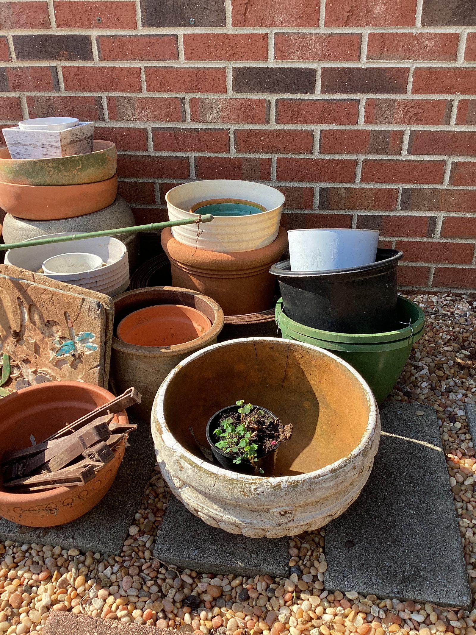 Terra Cotta and Other Pots, Edging, Gardening Items - 6