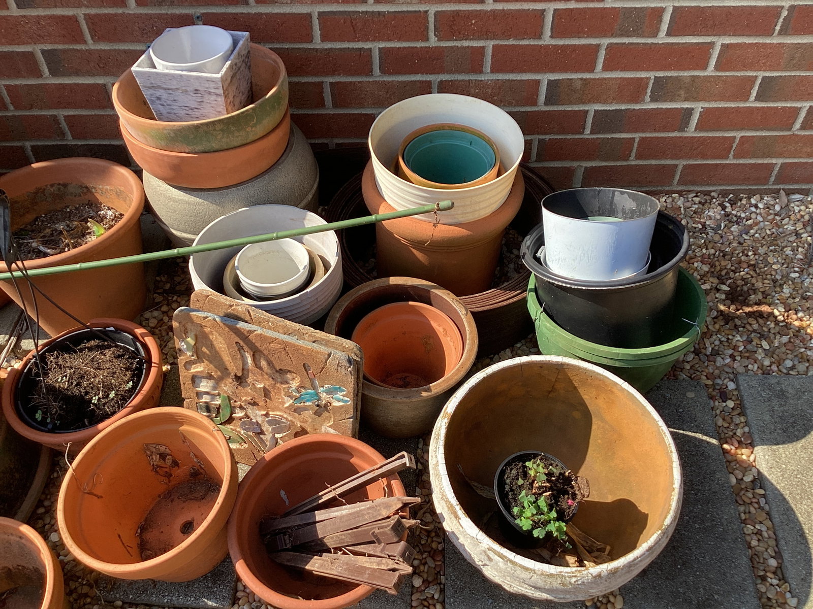 Terra Cotta and Other Pots, Edging, Gardening Items - 7