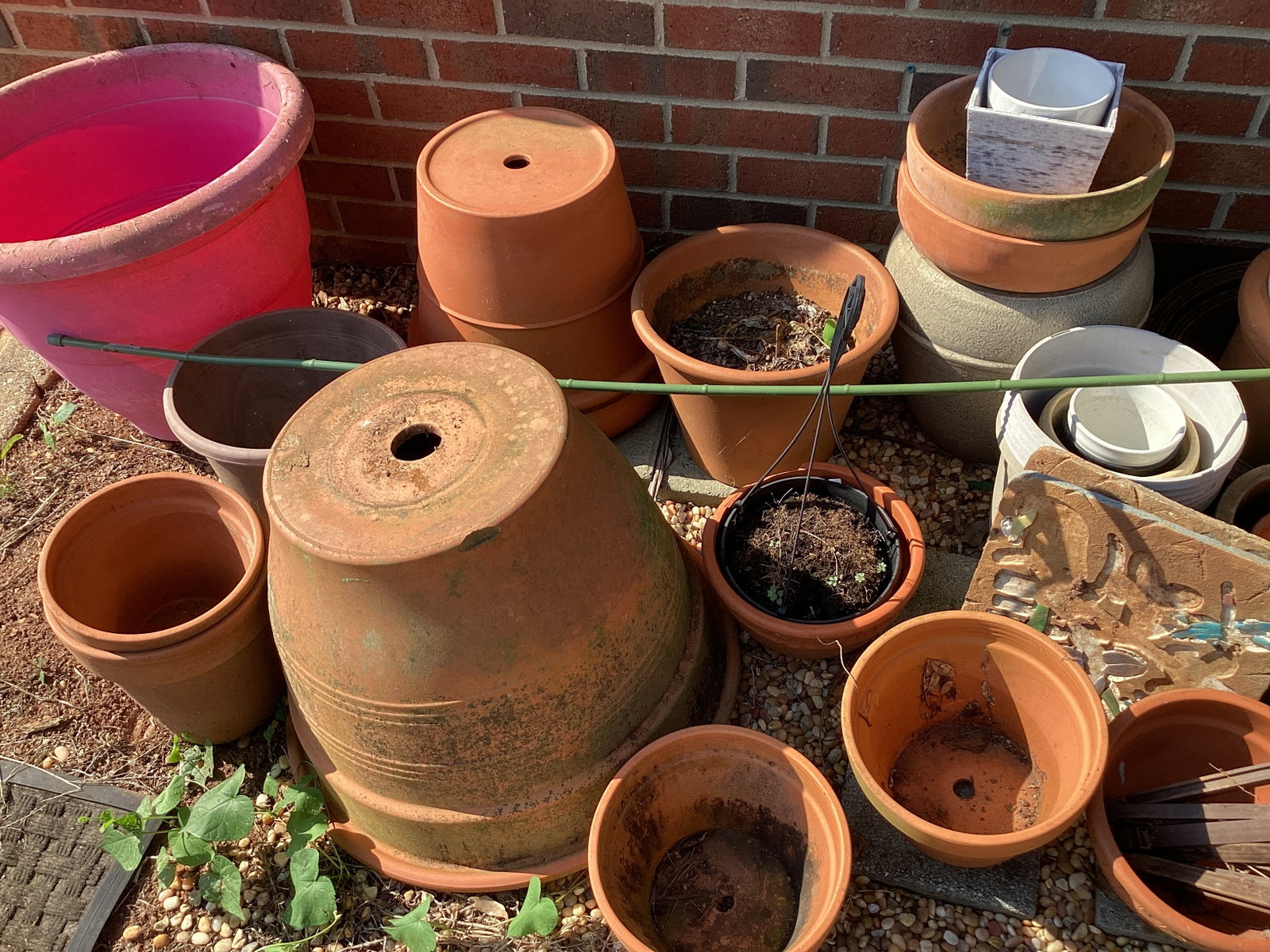 Terra Cotta and Other Pots, Edging, Gardening Items - 8